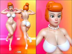 1girls 3d ass big_ass big_breasts breasts bust busty cavewoman curvaceous curvy curvy_figure female female_focus hanna-barbera high_heels hips hourglass_figure huge_ass huge_breasts large_ass large_breasts legs light-skinned_female light_skin mature mature_female milf mother platform_heels slim_waist the_flintstones thick thick_hips thick_legs thick_thighs thighs top_heavy urqqurqq voluptuous waist wide_hips wilma_flintstone