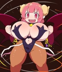 1girls 2d 2d_(artwork) 2d_artwork big_breasts breasts cosplay digital_art digital_drawing digital_drawing_(artwork) digital_media digital_media_(artwork) digital_painting_(artwork) disgaea female gigantic_breasts hi_res high_resolution highres huge_breasts huge_thighs ilulu ilulu_(dragon_maid) ilulu_(maidragon) kobayashi-san_chi_no_maidragon la_pucelle_tactics large_breasts looking_at_viewer miss_kobayashi's_dragon_maid nippon_ichi_software overlord_priere overlord_priere_(cosplay) pink_hair priere priere_(cosplay) short_stack shortstack solo solo_female thick_thighs thighs