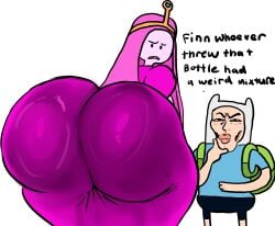 1boy 1girls 2024 adventure_time ass_expansion big_ass big_butt bubble_butt cartoon_network comedy female finn_the_human funny humor lemonadepikachu looking_back male massive_ass massive_butt meme mewing mewmaxxing mogger mogging pink_hair princess_bubblegum tagme warner_brothers