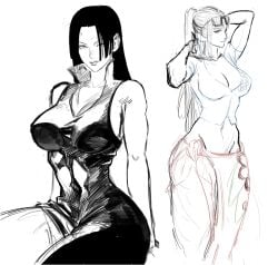 boa hancock from one piece by kin machina