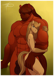 animal_genitalia anthro ass balls brother cayenne cayenne_(freckles) comic english_text equine freckles_(artist) fur furry horse horsecock incest male male_only mammal multiple_males muscles nipples penis sibling text yaoi