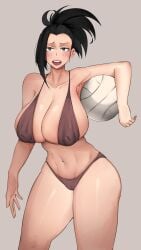 1girls big_ass big_breasts bobtheneet boku_no_hero_academia female momo_yaoyorozu my_hero_academia tagme