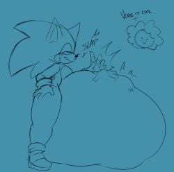 after_vore anthro belly big_belly bodily_fluids g00eygutz honeycoves male male_pred oral_vore patting_belly same_size_vore sega sonic_(series) sonic_the_hedgehog sonic_the_hedgehog_(series) sweat tongue tongue_out vore