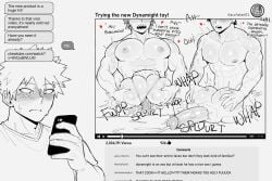 bakugou katsuki from boku no hero academia by cheesecrumbles