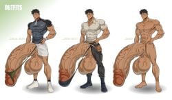 2d balls bodybuilder hyper hyper_balls hyper_cock hyper_genitalia hyper_muscles hyper_penis hyper_testicles khanthedestroyer male male_only muscles muscular muscular_arms muscular_male muscular_thighs penis testicles