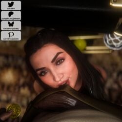 ana_de_armas ballerina_(john_wick) currysfm dark-skinned_male eve_macarro imminent_blowjob imminent_fellatio interracial male penis_peek pov pov_eye_contact prostitution teasing teasing_viewer
