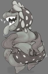 2d 2d_artwork ambiguous_gender anon ass ass big_ass big_belly big_butt chubby chubby_male clothing facesitting fat fat_ass fat_butt fat_male flora_fauna gripping_ass heart locitony male male/ambiguous male_dom mario_(series) monster nintendo no_sex nonhuman overweight overweight_male petey_piranha plant size_difference small_sub_big_dom smile smiling spotted_clothing standing super_mario_bros. teeth tongue_out trapped_in_butt trapped_in_clothing trapped_in_underwear underwear underwear_only