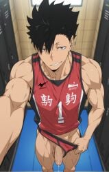 kuroo tetsurou from haikyuu!! by donaglaciada