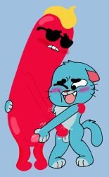 gumball watterson from cartoon network by chimeracocks