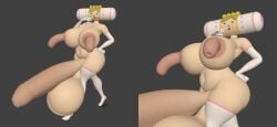 1futa 3d bandai_namco big_ass big_balls big_belly big_breasts big_butt big_penis cyanu elbow_gloves hyper hyper_balls hyper_breasts hyper_genitalia hyper_nipples hyper_penis katamari_damacy long_nipples milf namco queen_of_all_cosmos solo solo_futa stockings tagme thighhighs wide_hips