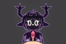 1boy 1girls 2025 3d animated artist_upload boobjob breasts cosmic_skin cosmichannah cute cute_face deer female male medium_breasts paizuri pov self_upload simple_background soleil_(cosmichannah) space