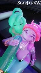 1boy 2girls big_breasts big_penis doggy_style doggy_style ella_slurp fortnite fortnite:_battle_royale jella_(fortnite) oral pov scarecraw_ tagme vagina vaginal_penetration video