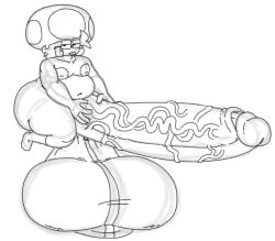1boy areolae ass ass_from_the_front ass_visible_through_thighs balls big_ass big_balls big_belly big_breasts big_butt big_penis big_testicles breasts bubble_ass bubble_butt chubby chubby_female chubby_male fat feet female femboy glasses grim_toad_(sillytoad) holding_penis huge_ass huge_balls huge_breasts huge_hips huge_testicles huge_thighs hyper hyper_balls hyper_penis hyper_testicles large_ass large_breasts looking_at_viewer male mushroom mushroom_boy mushroom_humanoid naked naked_female naked_male original original_character penis pussy sillychubbytoad sitting_on_balls sketch smile socks sole_female solo testicles tongue tongue_out veiny_penis white_background wide_hips