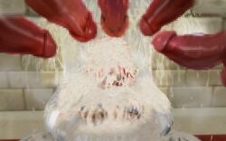 breasts cock_worship covered_in_cum cum_dump cum_explosion cum_flood cum_flooding cum_on_breasts cum_on_face cum_puddle cumdump death_by_cum drowning_in_cum excessive_cum female fucked_senseless huge_breasts huge_cock huge_cumshot human_toilet male penis suffocation surrounded_by_penises toilet_slave tongue_out