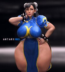 chun-li from capcom by antarxrigel