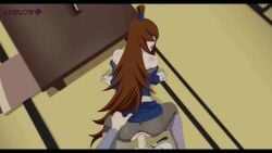 1girl1boy age_difference anal anal_sex aniflow animated ass ass_focus chojuro clothed_sex deep_anal doggy_style female from_behind from_behind_position male mei_terumi naruto naruto_(series) naruto_shippuden older_female_and_younger_male pov pov_sex red_hair sex sex_from_behind shoulders straight_sex