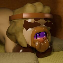 1boy 1girls 3d animated digestion female female_pred male male_prey oral_vore silly_roll sound swallowed_whole tagme unwilling_prey video vore