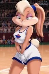 ai_generated anthro female female_solo fingering fingers furry girl lola_bunny lola_bunny_(cosplay) masturbation no_sound pussy rubbing rubbing_pussy solo solo_female tagme vaginal_penetration video