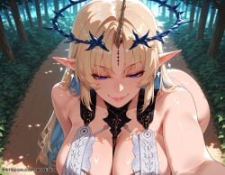 abs ai_assisted ai_generated ass ass_bigger_than_head ass_up big_ass breasts bunilew cameltoe dumptruck_ass elf elf_ears elf_female elf_girl eyelashes eyeliner eyes eyeshadow female fleurdelys_(wuthering_waves) forest forest_background high_resolution highres huge_ass huge_breasts huge_butt make-up male mature midriff naughty_face nipple_bulge nipples patreon patreon_url patreon_username penis solo_focus submissive tagme uncensored underboob video_game video_game_character video_game_franchise video_games waifu_diffusion wuthering_waves