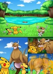 animal bessie_(blossonflower) big_ass big_butt blossonflower bovine buizel burp burping burping_in_face covering_nose crying crying_with_eyes_open disgusted dominant_feral eevee fart fart_cloud fart_fetish farting feral flies flies_for_smell horns huge_ass huge_butt musk musky musky_ass musky_butt nose_fart pichu pikachu pokemon pokemon_(species) saliva size_difference stinky_fart submissive swamp_ass sweat sweatdrop sweating sweaty sweaty_ass sweaty_butt udders