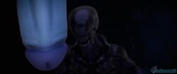 2boys alien alien_(franchise) anal_sex anthro ass ass balls big_penis blowjob dasharky3d deepthroat erection faceless_male fangs fellatio gay jerkingoff male male/male male_only muscular muscular_male open_mouth penetration penis sex standing standing_sex tagme video xenomorph