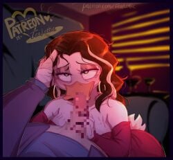 average_sized_penis avian big_breasts bird black_lipstick blowjob breasts darkwing_duck dick_sucking disney duck ducktales ducktales_(2017) erection feathers female goth goth_girl handjob jim_starling lustful_gaze male male/female middle_aged mood_lighting moody_lighting morgana_macawber oral pov pov_eye_contact precum precum_drip straight