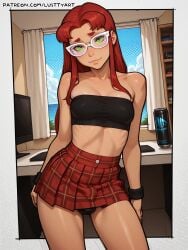 starfire from dc by lusttyart