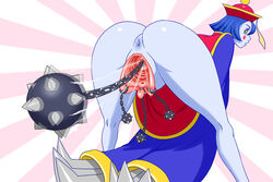 blue_skin cervix clitoris clothing darkstalkers gaping hsien_ko jiangshi lei-lei lei_lei photoshop ponpondou uncensored weights zombie