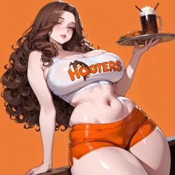 hooters fan art