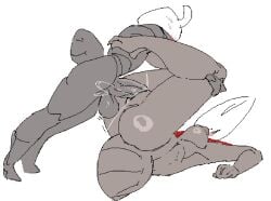 big_balls big_penis bigger_female blush bug bugs cloak cloak_only digital_drawing_(artwork) digital_media_(artwork) grabbing grabbing_legs hollow_knight hollow_knight:_silksong hollow_knight_(franchise) hornet hornet_(hollow_knight) incest incest_(lore) mask mating_press naked naked_male on_toes partb_(artist) protagonist_(hollow_knight) sex sketch smaller_male squint straight sweat sweatdrop the_knight_(hollow_knight) thick_thighs thighs vaginal_fluids vaginal_penetration vaginal_sex veiny_penis