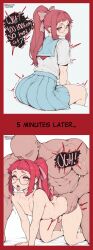 2boys ahe_gao ai_generated anal anal_orgasm anal_sex androgynous ari_(toontype) balls ballsack big_ass big_penis bitch_boy bottom_cums_first cum cum_in_ass cum_inside cum_while_penetrated cumming_from_anal_sex curvy curvy_figure ejaculate ejaculating ejaculating_cum ejaculation ejaculation_while_penetrated english_text femboy femboy_focus femboy_on_male femboy_penetrated femboysub gaping gaping_anus gaping_ass gay gay_male hair_grab hair_pull handsfree_ejaculation heavy_breathing legs_up male male/male male_focus male_only male_penetrated male_penetrating male_penetrating_male moaning motion_blur motion_lines orgasm orgasm_face orgasm_from_anal otoko_no_ko pale_skin peace_sign penis penis_size_difference rolling_eyes rough_anal rough_sex sex sex_face sex_from_behind sissy small_penis stomach_bulge sweat sweaty tear tearing_up tears text thighhighs tongue tongue_out toontype trap twink v_sign wide_eyed wide_hips yaoi