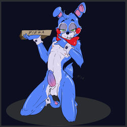 toy bonnie (fnaf) from five nights at freddy's by fuf