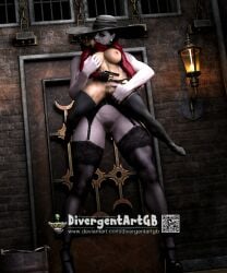 ada wong from capcom by divergentartgb
