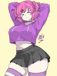 natsuki (doki doki literature club) from doki doki literature club by drawlab33t