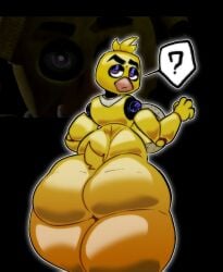 chica (fnaf) from five nights at freddy's by stormkinght