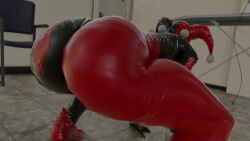 1girls 3d 3d_animation animated ass ass_focus back_view batman:_arkham_knight batman_(series) big_ass big_butt bodysuit bouncing_ass dc dc_comics female female_only harley_quinn harley_quinn_(classic) high_heels huge_ass jiggling_ass jiggling_butt kishi large_ass longer_than_30_seconds music rear_view shaking_ass shaking_butt short_video shorter_than_one_minute solo solo_female sound tagme tight_clothing twerk twerking video villain villainess
