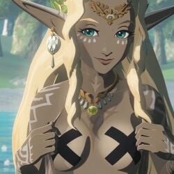 sonia (tears of the kingdom) from nintendo by yallahs80