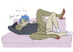 2d (gorillaz) from gorillaz by mefjeff