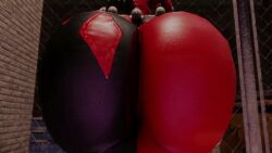 1girls 3d 3d_animation animated ass ass_focus back_view batman:_arkham_knight batman_(series) big_ass big_butt bodysuit clothed clothed_female dc dc_comics female female_only fully_clothed harley_quinn harley_quinn_(classic) huge_ass kishi large_ass longer_than_30_seconds music non-nude rear_view shaking_ass shaking_butt short_video shorter_than_one_minute solo solo_female sound tagme twerk twerking video villain villainess