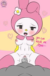 my melody from sanrio by sirjzau