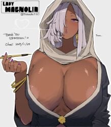 lady magnolia (trickstaboy) fan art