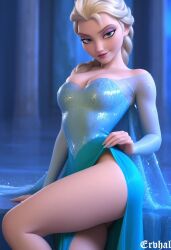 elsa (frozen) from frozen (film) by ervhal