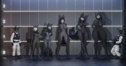 2boys 3d 5girls anthro artist_request female furry height_chart height_comparison height_difference human lined_up mal0 male malo multiple_girls nude scp-1471 scp-1471-a scp-1471-a_(cumminham) scp-1471-a_(da.nilkaz) scp-1471-a_(scrag) scp_foundation