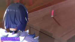 anal anal_sex animated chekibrek cum_on_breasts curvy dildo dildo_in_mouth dildo_riding fellatio genshin_impact hoyoverse jewelry liyue_girls mihoyo sound sucking sucking_penis tagme video yelan_(genshin_impact) you