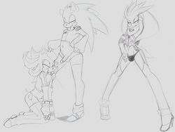 3boys androgynous angelbreed bulge clothing femboy feminine_male fur furry gay girly hedgehog male male_only mammal monochrome multiple_males penis sega shadow_the_hedgehog silver_the_hedgehog sketch sonic_(series) sonic_the_hedgehog testicles thong trap yaoi