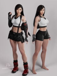 tifa lockhart from final fantasy by billyhhyb