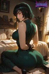 pussy voluptuous_body voluptuous esper_sisters one-punch_man green_hair imminent_oral thick_thighs large_breasts imminent_penetration thick_butt thick_hips smiling pinup deurahh sex tight_clothing 1girls voluptuous_female large_ass looking_at_viewer thick_ass ahe_gao 1girl blushing fubuki_(one-punch_man) dark_green_hair pov stable_diffusion green_eyes tight_fit green_outfit short_hair pov_eye_contact imminent_sex ai_generated tall_female thick