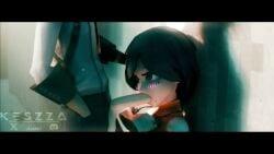 1boy 1boy1girl 1girl 1girls 3d 3d_animation against_wall animated blowjob blush face_fucking fellatio female hand_on_head keszza light-skinned_female light-skinned_male light_skin looking_at_another looking_at_partner looking_at_penis male motorslice mp4 oral oral_penetration oral_sex p_(motorslice) shorter_than_10_seconds shorter_than_30_seconds sound straight tagme video