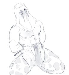1boy activision bara blush blushing blushing_male call_of_duty cod embarrassed embarrassed_blush embarrassed_male embarrassment gay infinity_ward konig male_only muscular_male sniper_veil veiny_cock veiny_dick veiny_penis yaoi