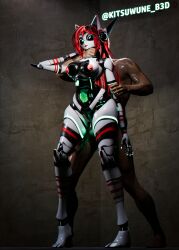 robot robot_girl robot_humanoid sex asphyxiation choking male_dominating_female dominant_male female_penetrated submissive_female red_hair blue_eyes white_skin latex_skin vaginal_penetration penetration suffocation suffocating interspecies